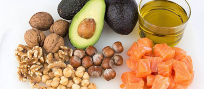 healthy-fats-avocado-nuts-salmon-olive-oil